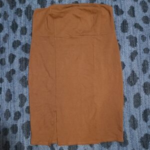 Forever 21 Strapless Mini Bodycon Dress sz 2X